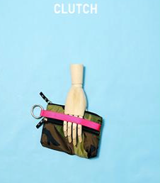Image Title ANDI Urban Clutch - Black Leopard Pop Yellow
